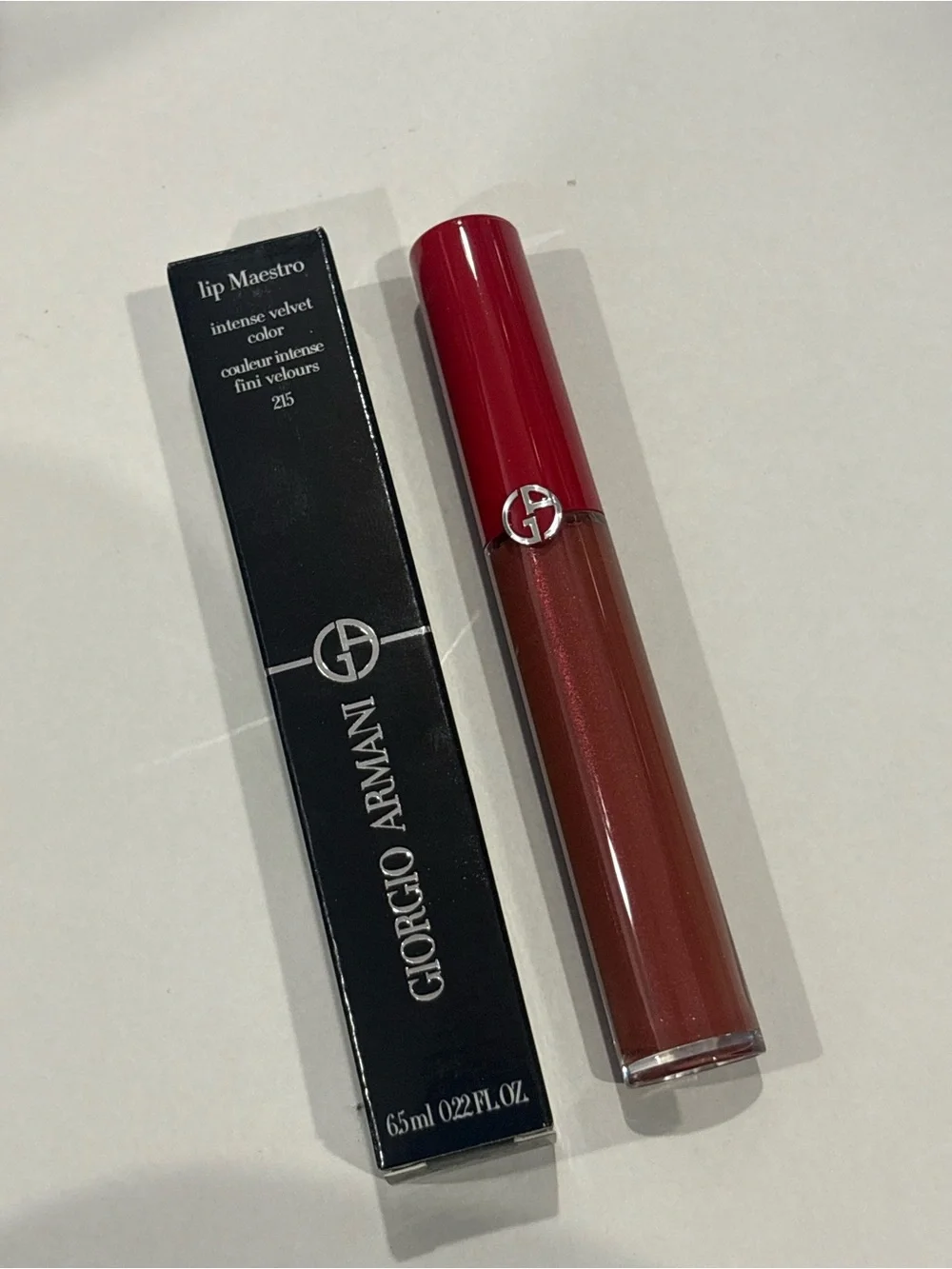 Giorgio Armani Lip Maestro Intense Velvet Color 215 Sun